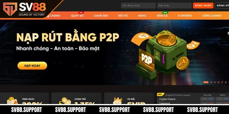 Phương thức nạp tiền thịnh hành của nhà cái